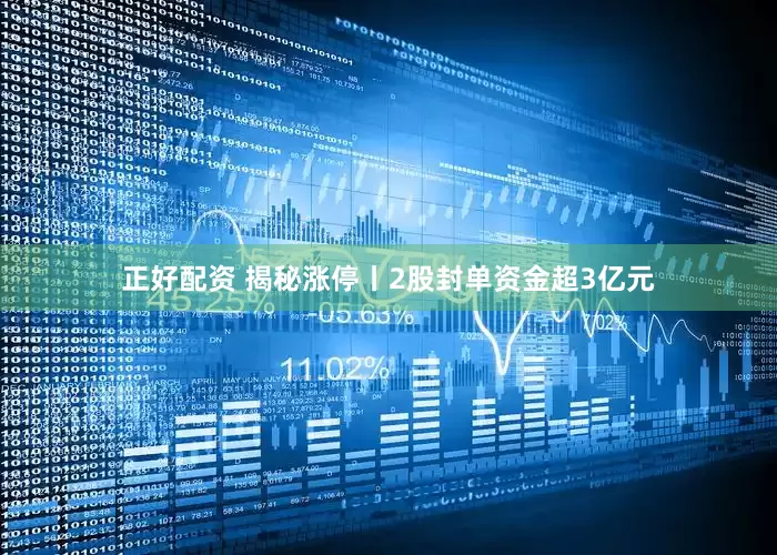 正好配资 揭秘涨停丨2股封单资金超3亿元